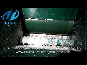 Cassava grating machine working principle