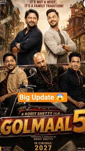 Golmaal 5 Big Update: Hidden Secrets Revealed! 😱🔥 #shorts #golmaal5