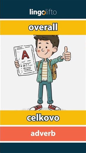 🇬🇧🇸🇰 overall - celkovo : learn English : naučme sa anglicky : vocabulary builder