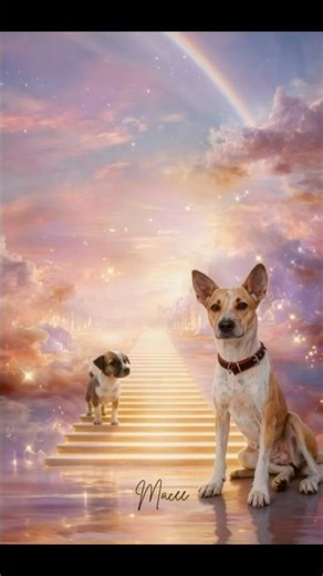 Rainbow Bridge Tribute for Macee 🌈 #petloss #tribute #cute #love #rainbowbridge #petloss #dogs