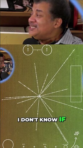 Alien Message: Pulsar Map & Hydrogen Spin Explained! #neildegrassetyson #shorts