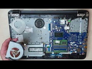 HP 250 G5 / HP 255 G5 Disassembly and cleaning / thermal paste replacement