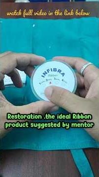 ribbon fiber in composite restoration what is ribbon how to cut full video in the link #dental