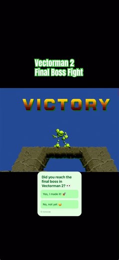 Vectorman 2 Final Boss Fight – Classic Sega Retro Gameplay Short | Epic 90s Action
