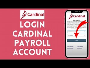 How to Login to Cardinal Payroll Account (2024) | Sign In to Cardinal Payroll Account