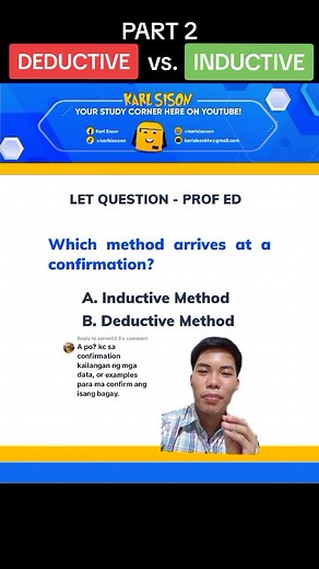 Replying to @aeron03.5 #profed questions really demand extreme analysis 😭 sana po makatulong ang technique natin!!! To join our FINAL COACHING, just message our Facebook page (Karl Sison)! #profedtiktok #deductive #inductive #profednotes #profedreviewer #gened #lept #let2024 #letreview #letreviewer #let #teacher #finalcoaching #karlsison #english #generaleducation #genedenglish