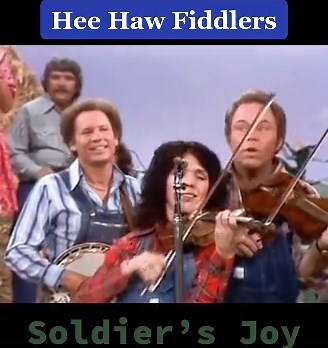 The Hee Haw Fiddler Sextet (Johnny Gimble, Tommy Williams, Ramona Jones, Roy Acuff, Jana Jay, and Roy Clark) playing Solider’s Joy. #fyp #heehaw #fiddler