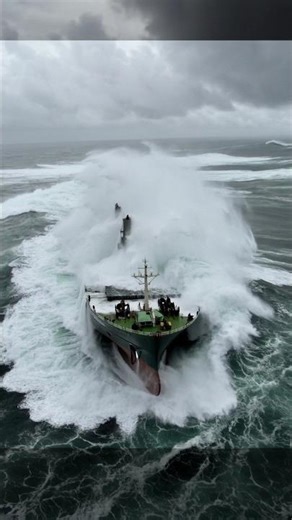 “North Sea storm ships #northsea #storm #dangeroussea #shorts