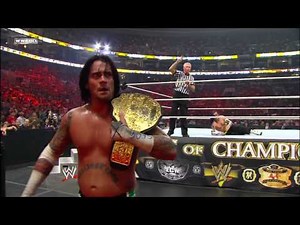 Jeff Hardy vs. CM Punk - World Heavyweight Championship Match: Night of Champions July 26, 2009