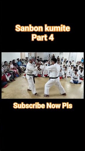 Three Step Sparring🥋 🔥🥋 Part 4 #karate#Viral#Short#Traning