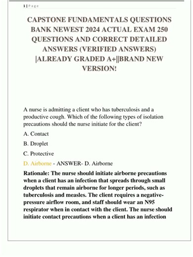 Capstone Fundamentals Questions Bank 2024: 250 Questions