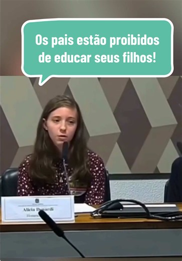 Os pais devem ter a liberdade de escolher o melhor para seus filhos! Quero compartilhar com vocês o relato de uma das filhas de um casal de Jales, no interior de São Paulo, que foi condenado a 50 dias de prisão em regime semiaberto por educar suas filhas em casa. Isso é inaceitável! Não podemos admitir que pais de família sejam punidos por simplesmente buscar o melhor para seus filhos. O PL 1338/2022, que regulamenta a prática do ensino domiciliar no Brasil, ainda está parado na Comissão de Educ