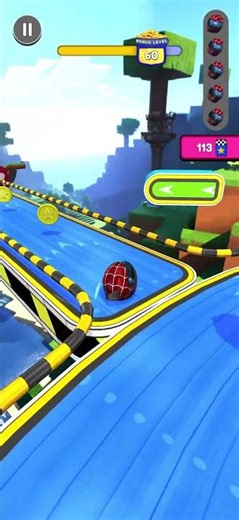 Ola Playing Relaxing Ball Gameplay in Going Balls Level 60 new ball