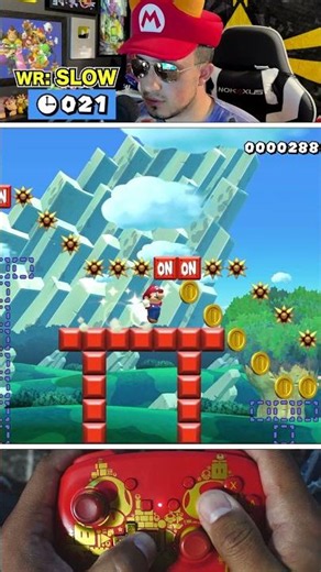 The World Record is HIGHER than the timer?! #supermariomaker2 #mariomaker2