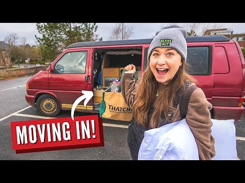 Full Time Van Life Begins | Move In Day