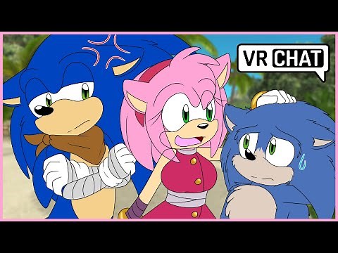 Movie Sonic Meets Boom Amy [Feat: Boom Sonic] (VR Chat)