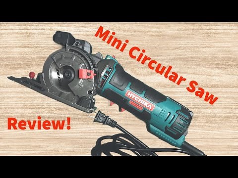 HYCHIKA Mini Circular Saw Review & Demo!