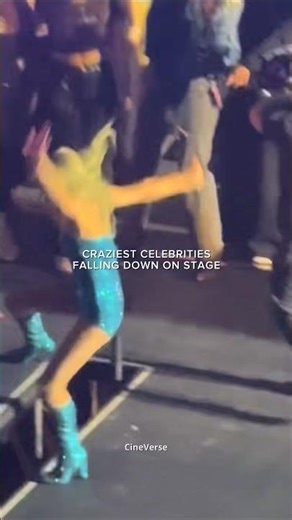 Craziest Celebrities Falling Down On Stage