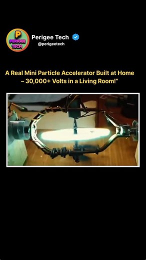 He Built a Real Particle Accelerator at Home!