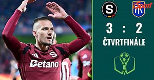 Sparta - Teplice 3:2p. Letenští postoupili do semifinále MOL Cupu