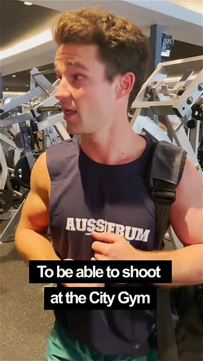 Nick doesn a model casting at CityGym #aussiebum #model #casting Thank you #citygymsydney