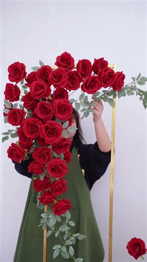 ✨ DIY Heart Floral Arch Tutorial ✨Build a stunning rose heart arch, beginner-friendly!#wedding#rose