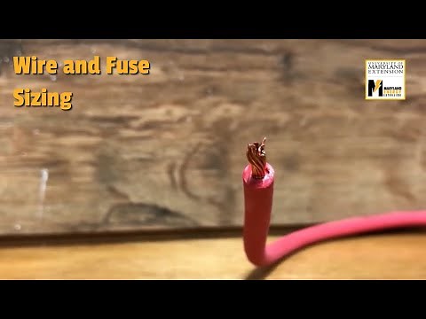 How to size wires and fuses for a solar electric system