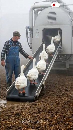 Goose to Gourmet! Unbelievable Instant Processing! 🤯