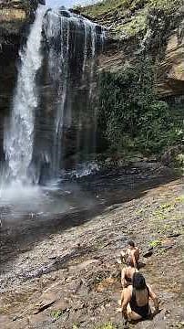 Cachoeira da fabrica e peixe cru. conceição do mato dentro-MG #viagem #trilhasradicais #trekking