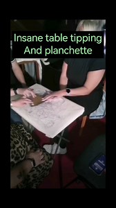 3.2K views · 12 reactions | MORE INSANE PLANCHETTE AND TABLE TIPPING...