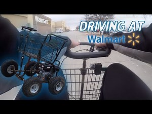 We Built a Motorized Shopping Cart and Went to Walmart!