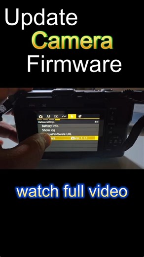 How to update Camera Firmware | Canon R50V Camera Firmware Update | Camera Software update ( Eng )