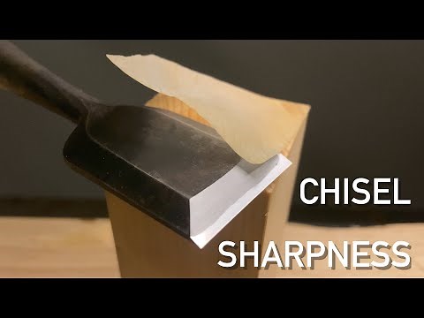 Amazing Japanese chisel.
