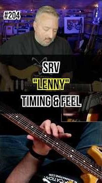 SRV "Lenny" Timing & Feel #guitarlessons #bluesguitar #srv #shorts