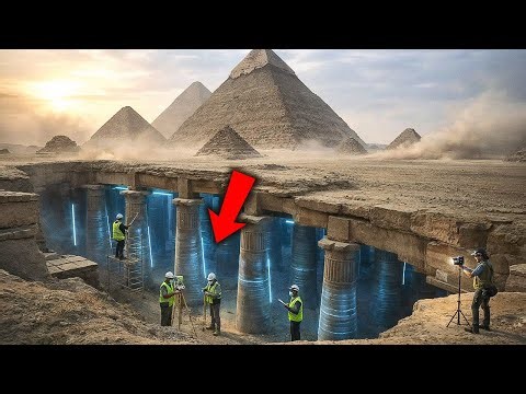 BREAKING: Archaeologists Just Found a Massive Modern Structure Under the Pyramids