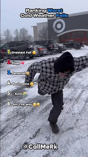 Ranking Worst Cold Weather Fails 😭🥀