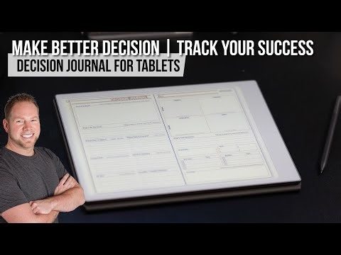 Stop Guessing and Start Deciding With a reMarkable Decision Journal