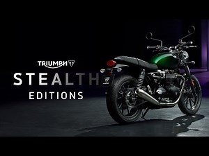 Introducing the ALL-NEW Triumph Speed Twin 900 Green Stealth Edition