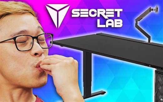 【官方双语】全办公室抢疯了！ Secretlab Magnus XL电脑桌 #科技过电