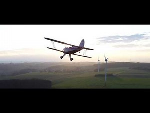 WACO YMF-5 33 % Sunset Flight - Patrick Georg