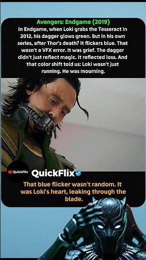 Loki's Dagger Changed Color After Thor Died!😐#marvel #avengers #loki