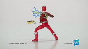 Power Rangers Hasbro Toys Lightning Collection 6-Inch Dino Charge Red Ranger Collectible Action Figure