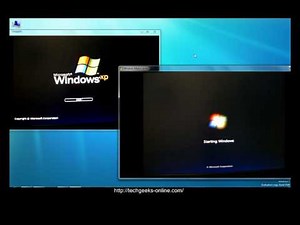Windows XP vs. Windows 7 Boot Time Comparison - Startup Comparison
