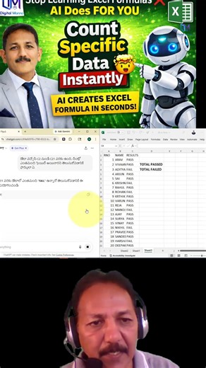 COUNTIF in Excel with AI | Count Anything in 1 Second!Stop counting manually AI does it instantly