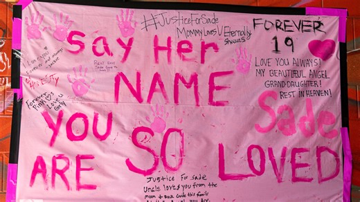 'This hurt runs so deep': Community channels anger over Sade Robinson's death into action