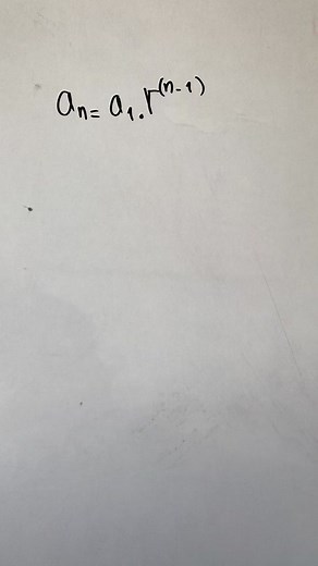 Formulas de profresion geometrica#profesantiagovelasquez #progresiongeometrica #progresiones#progresionesaritmeticas#progresionesgeometricas