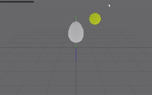 【splishsplash】SPH多相流场景测试：Egg