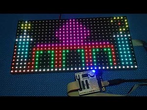 Arduino P10 RGB HUB75 Logo