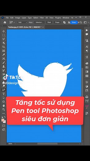 Tips giúp tăng tốc sử dụng Pen Tool trong Photoshop