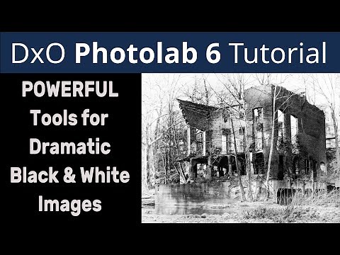 Photolab 6 Elite How to Edit Dramatic Black and White Photos, Editing Tutorial ep.425